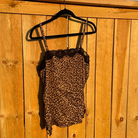 Fun Y2K cheetah tank!!! - Picture 2 of 2